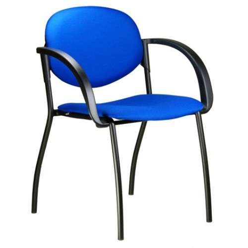 Jednací židle KLASIK 38 čalouněná - nosnost 130 kg - výběr barevného provedení